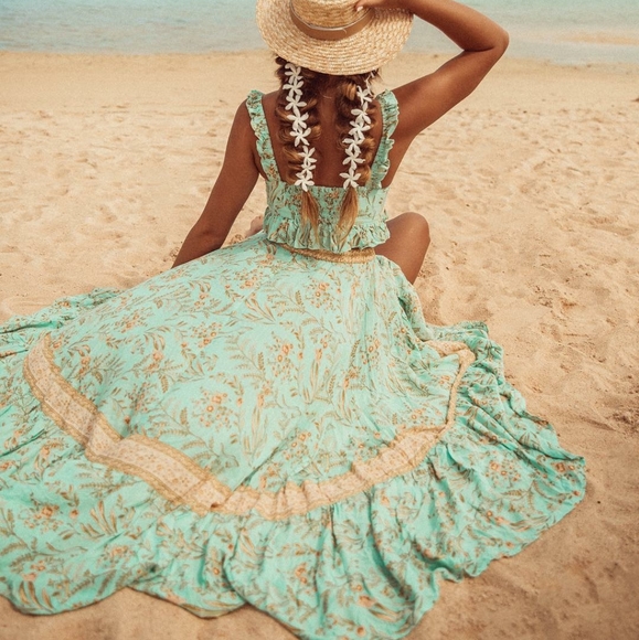 NWT vintage Turquoise Maisie Skirt - Picture 2 of 11